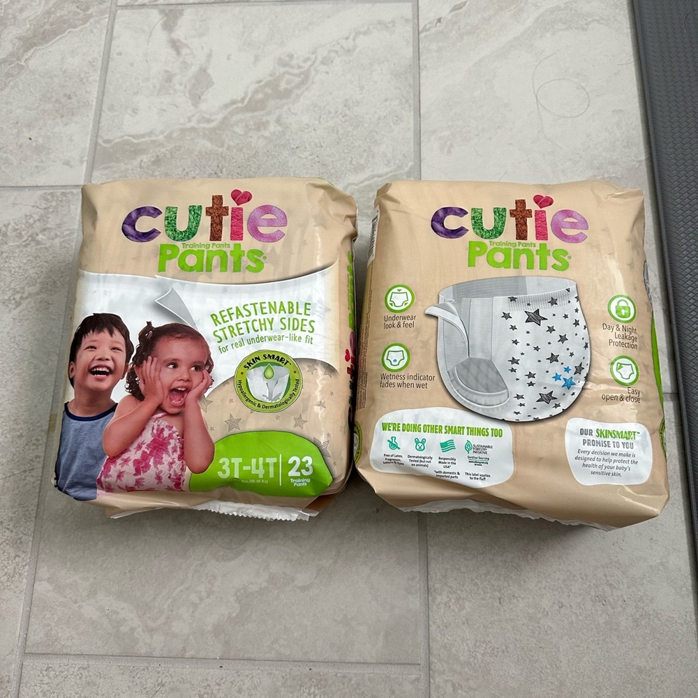 Beige Diaper Covers for Kids